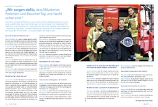 Kerstin Philipp sprach für Uniklinik Intern mit der Werkfeuerwehr der Kölner Uniklinik